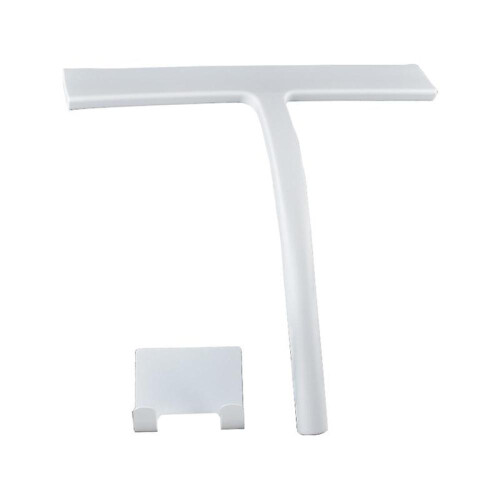 Effortless Cleaning Silicone Squeegee, Shower Squeegee for Windows, Bathroom, Car Windshield, Rust Resistant, Ergonomic Handle, Flexible Blade,
