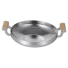 Stainless Wok Pan For Single Person Use, NonStick, Stainless Steel Frying Pan, Easy To Clean