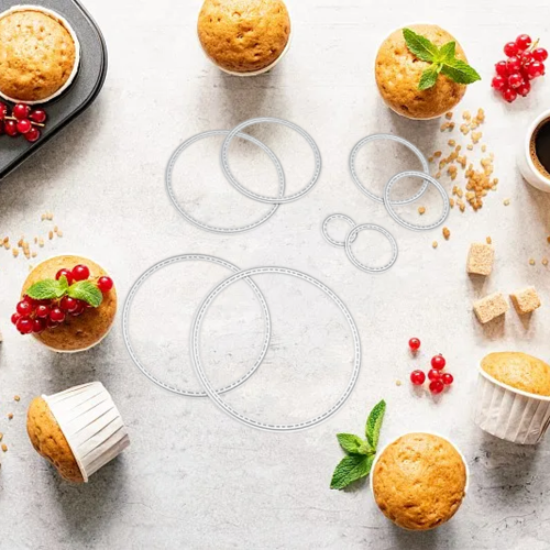 Μήτρες κοπής για scrapbooking, μεταλλικά στένσιλ, πρότυπο ανάγλυφης εκτύπωσης 2
