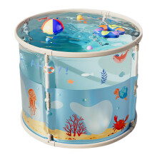 Portable Bathtub Folding Large Pool Tub For Travel Hot And Cold Soaking Outdoor Use For Kids And Adults