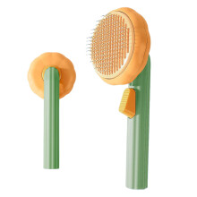 Dog grooming brush, cat grooming brush Deshedding detangling shaped pet comb selfpackaged massage hair remover for puppies, kittens home
