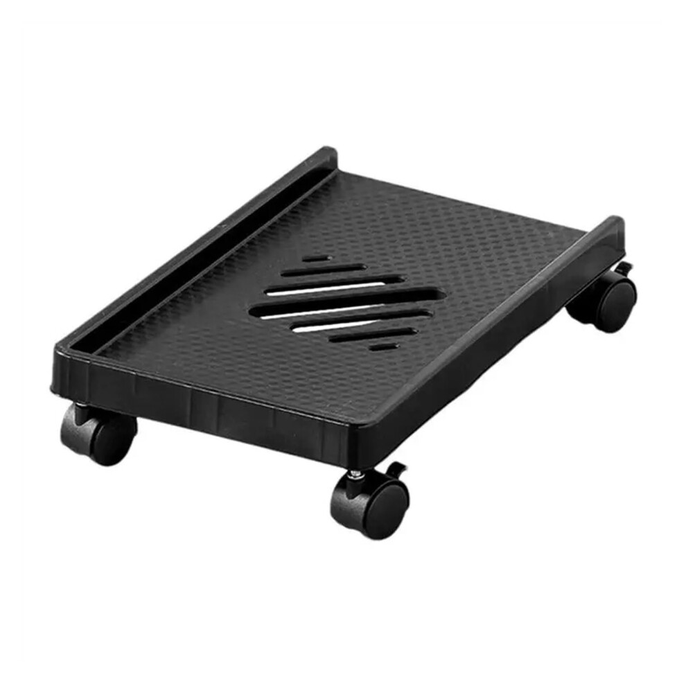 Rolling Stand Computer Cart With Cpu Holder, Ventilated Cpu Tower Stand, It Support, Cpu Tower Stand 4 Caster Wheels 9426802483680