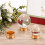 Ensemble de décorations de table en forme de sphère en-Or Rose 7
