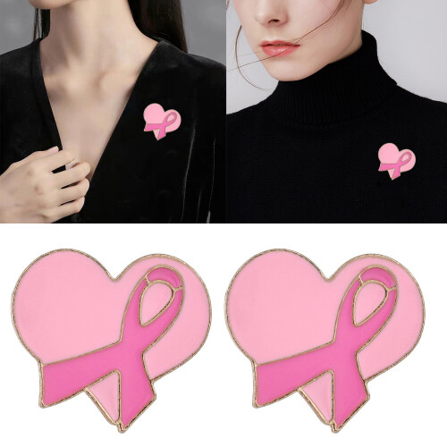 Broche de sensibilisation au Cancer, 10 pièces, épingle à 1