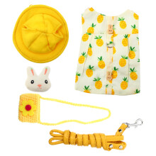 1 Set Rabbit Leash Rabbit and Clothing Bunny Outfits for Rabbits Bunny Vest Bunny Accessories Harness Grooming for Small Pets