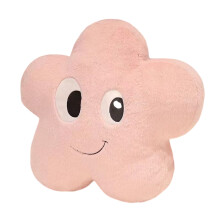 Soft Star Pillow Machine Washable Plushes Cushion for-Pink