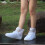 Couvre-chaussures imperméable en silicone-Couleur blanche XL 2