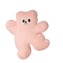 Oreiller en peluche, rembourrage doux, idéal pour la-Rose
