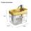 Ventilateur silencieux pour animaux de compagnie, source-Jaune 3
