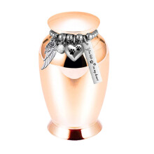 Pet Memorial Urn Ashes Holder For Loss Pet Adult-Rose Gold