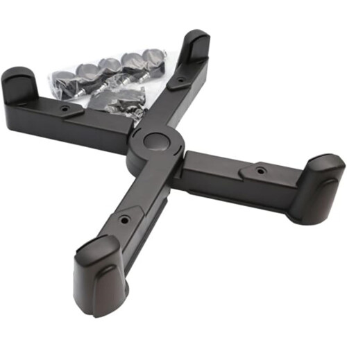 pc support stand PC Tower Stand 5 Caster Wheels, Adjustable Width, Mobile CPU Holder, Fits Most PC Cases, Gray Under Desk 2