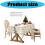 Nappe en lin et Polyester réutilisable, motifs de-140*180cm 3