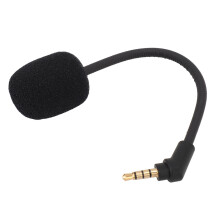 Ag luí le samhlacha cluasán cearrbhachais lena n-áirítear HyperX Cloud Flight S agus Steelseries Arctis1, micreafón cluiche athsholáthair le