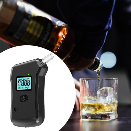 Breathalyzer Accuracy Testing Device Portable  Breathalyzer Tester Compact Size Digital Display  Use 1