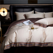 Quilt Cover Pure Cotton Embroidery For Mother And Baby Grade, Super Large 200x230 Cm, Light Luxury Bedding