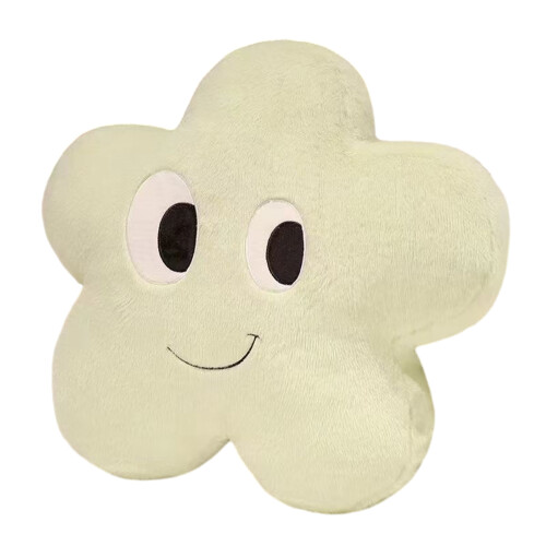 Decorative Star Pillow Soft Plushes Cushion for Home-Green