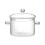 Practical Borosilicate Glass Cooking Pot Large Capacity-1900ml 1