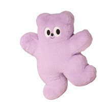 Oreiller en peluche, rembourrage doux, idéal pour la-Violet
