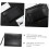 brown black A4 document organizer bag, travel wallet, storage bag 5