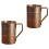 Paire de tasses de camping en acier résistant à-Or Rose 1