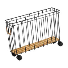 Storage Basket Toy Storage Organizer With Handles For Towels Magazines Trash Can Bathroom Kitchen Indoor Bin