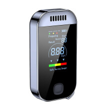 Breathalyzer Portable Test For Police And Professional Use With LCD Display Car Breathalyzer Compatible English Version