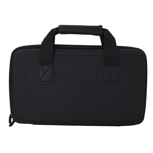 Portable DJ Controller Case With BuiltIn Buffer Sponge, UStyle 360Degree Zippers, For DoubleChannel DJ Controllers