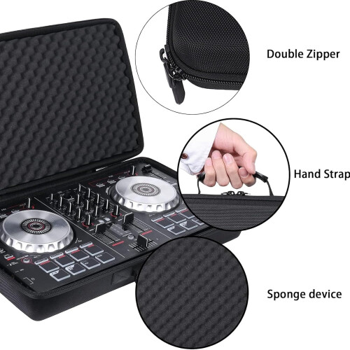 DJ Controller Bag For DDJSB3 And DDJ400  Double Protective, Padded, Durable Nylon Case 2