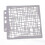 Mesh stencil for painting, scrapbooking, embossing, stamping 1