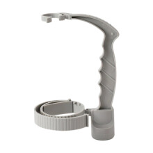 Beverage Handle Soda Pouring Handle Soft Grip For Accurate Flow Control Universal Drink Bottle Grip Bar Grey