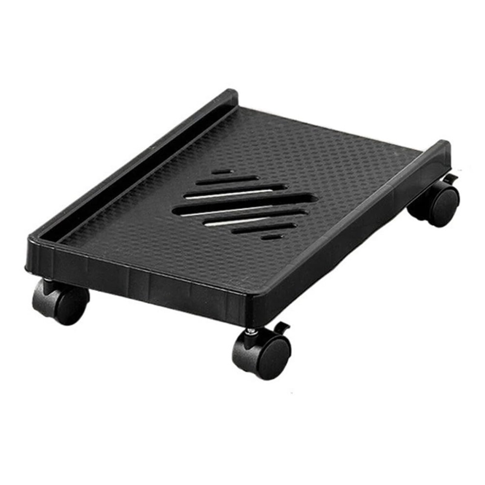 Cpu Stand Floor Universal For Most Pc Cases, Under Desk Tower Stand Cart With 4 Caster Wheels 9412369072504