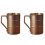 Tasses à café traditionnelles non ternies à double-Or Rose 1