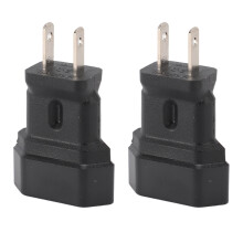 1-15P zu Power Adapter Plug & Play männlich auf weiblich Konverter 2 Stück