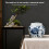 Ceremonial Blue Earthenware Jar For Debris-Welcome Flower 3