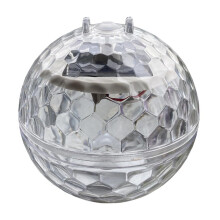 Solar Charging Floating LED Pool Light, ColorChanging RGB Lamp, Waterproof Sphere For Garden Decor And Pool Lighting
