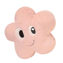 Plushes Star Shape Pillow Soft Cushion for Kids Bedroom-Pink