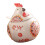 Chicken Themed Ceramic Condiment Jar Includes Sealing Cover-Red 1