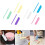 3Pcs Cake Arc Guide Tool Curved Ruler For-Purple yellow green 2