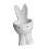 Ceramic Eggs Display Stand With Rabbit Shape Practical-White 1