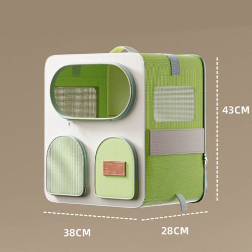 Appendice permanent de bagage de double poignée de panneau-Vert 2