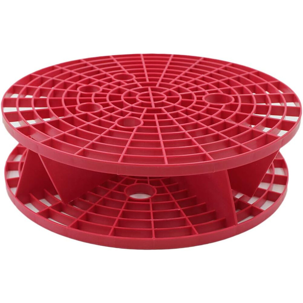 Professional Cyclone Car Wash Bucket Insert, Set Of 2, 10 Inch Filters, Scratch-Free Detailing With Advanced Filtration, Environmental Protection Red 9148971817911