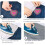 Cute Applique Sew, Solid Pink Heart Patch For Bags Jackets Jeans Custom Projects 4
