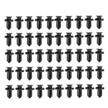 Clip di fissaggio a pressione per modelli Honda, clip di fissaggio paraurti anteriore, elementi di fissaggio in plastica da 0,4 pollici per pannelli