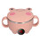 Επαναφορτιζόμενο καθαριστικό δαπέδου Toddler Straw Cup Companion, μονωμένο ρομπότ 3
