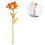 Preserved Real Rose, Hand-Dipped In 24K Gold, Symbolizing Forever Love And Commitment 2