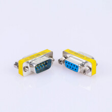 VGA csatlakozó nemváltó, VGA anya-nő adapter csatlakozó HD15 tűs támogatással, forrasztásmentes plug and play csatoló monitorhoz