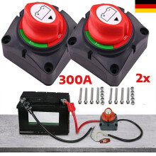 Interruttore di disconnessione della batteria con posizione On/Off per uso nautico e automobilistico, alloggiamento in plastica ABS resistente con