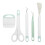 Kit d'outils de précision pour vinyle, ensemble d'outils de désherbage polyvalents, conception ergonomique pour plus de confort et de précision, 2