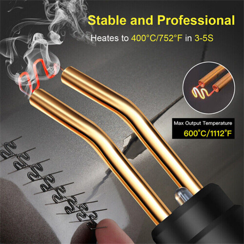 Efficient Plastic Welder Kit, 56 Plastic Rods for Diverse Material Repairs 1