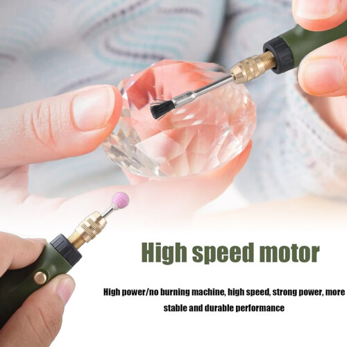 Cordless Rotary Tool Set, Complete 180-Piece Accessory Set, Multi-Purpose Rotary Set, Rechargeable Handheld Grinder with 5-Speed Control, Compact 2